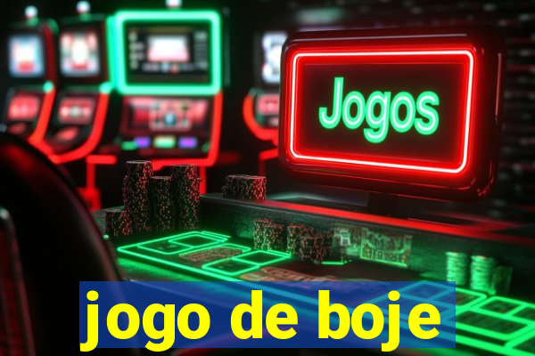 jogo de boje